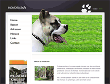 Tablet Screenshot of honden.info